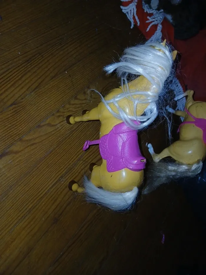 Lot cheval Barbie - photo numéro 5