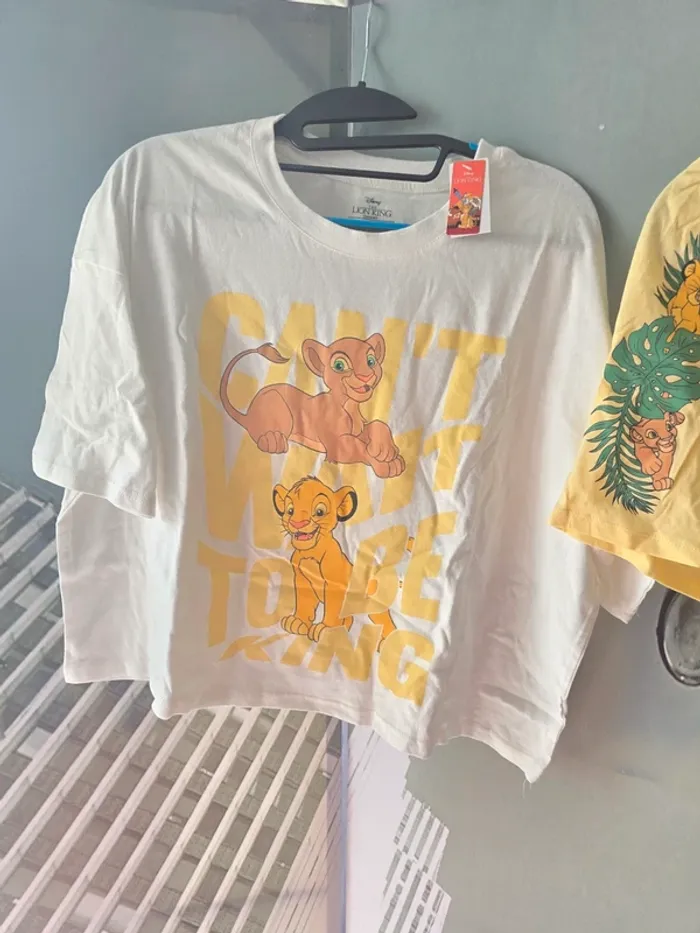 Ensemble pyjama short femme Undiz – Le Roi Lion Simba & Nala – Taille L - photo numéro 2
