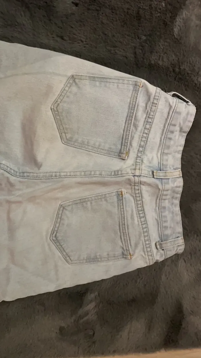 Jeans large taille haute - photo numéro 4