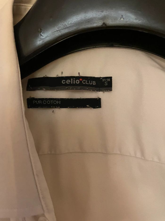 Chemise manches longues blanche homme - photo numéro 2