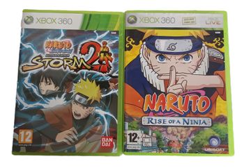 Jeux Xbox 360 : Naruto Rise of a Ninja / Ultimate Ninja Storm 2
