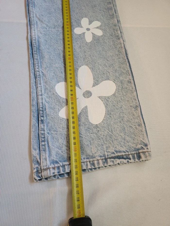 Jeans fleurs - photo numéro 7