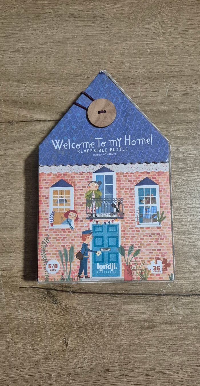 Puzzle réversible Welcome to my home - photo numéro 4