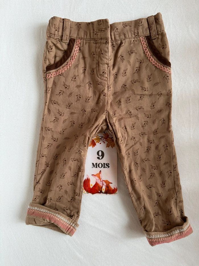 Pantalon feuillage
