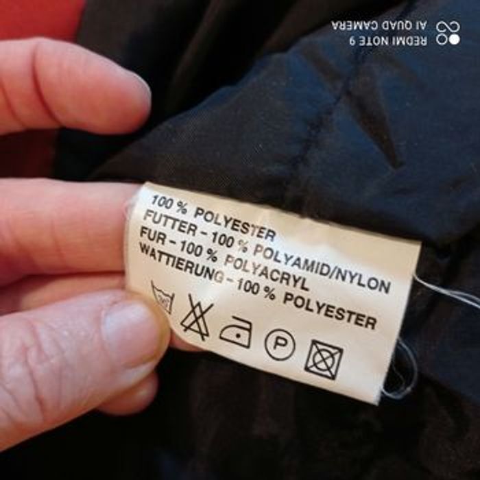 Manteau doudoune brique orangé t42/44 - photo numéro 9