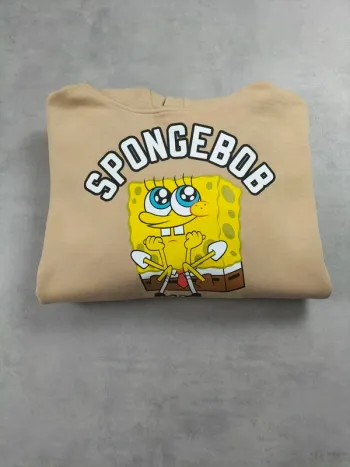 Sweat à capuche Spongebob – Bershka (Taille S)