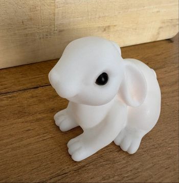 Veilleuse lapin à pile