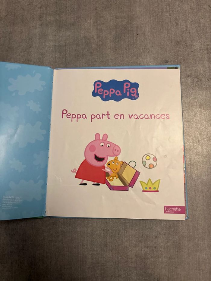 Livre Peppa Pig, Peppa part en vacances - photo numéro 3