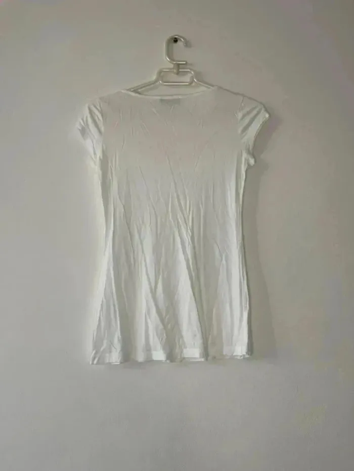 Tee shirt blanc - Taille S - photo numéro 5