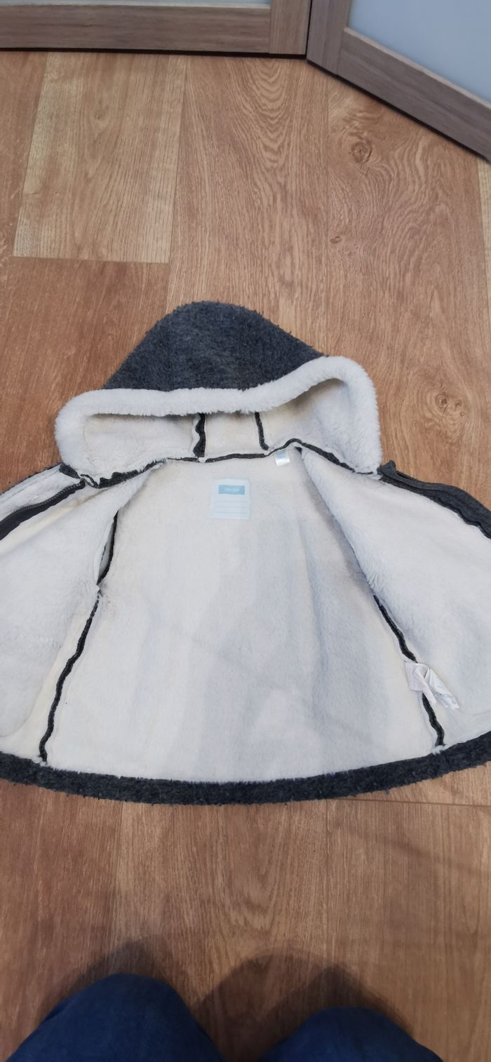 Manteau bébé fille 12 mois obaïbi - photo numéro 4