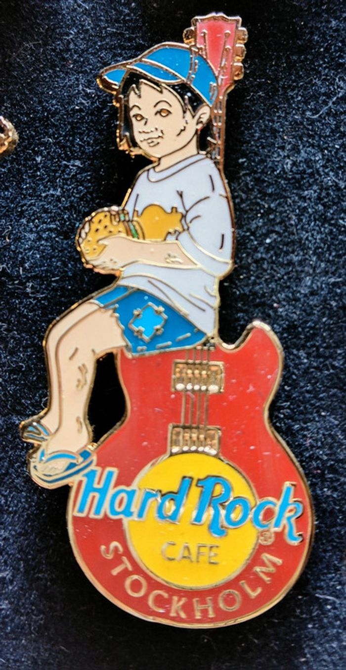 Beau pin's hard rock café Stockholm
