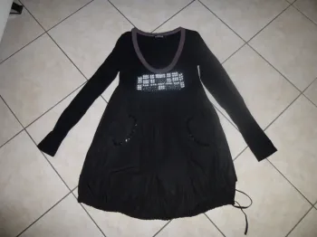 robe forme boule lien de serrage au bas LOLINE taille S = 38