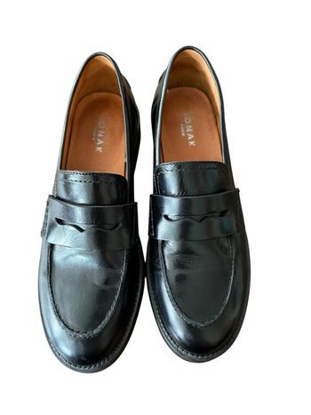 Chaussures Jonak Paris Mocassins Cuir Noir Femme t40