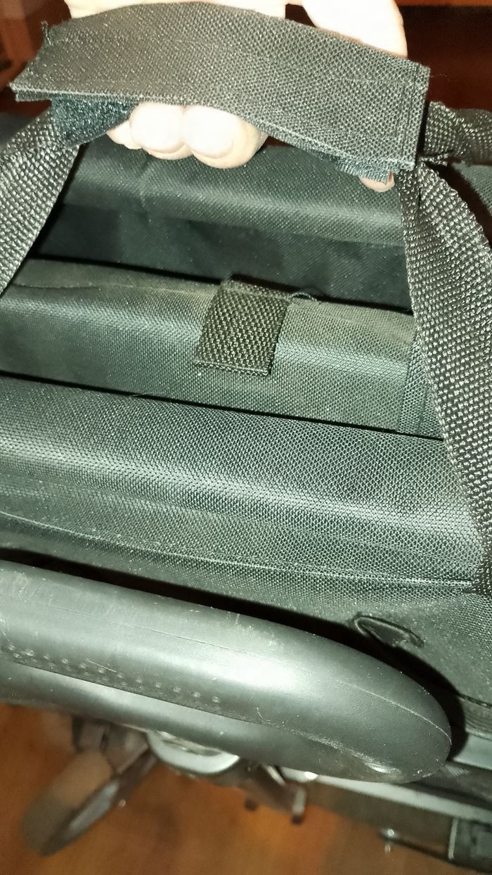 Chariot pliable de courses, poussette, grand format - photo numéro 7