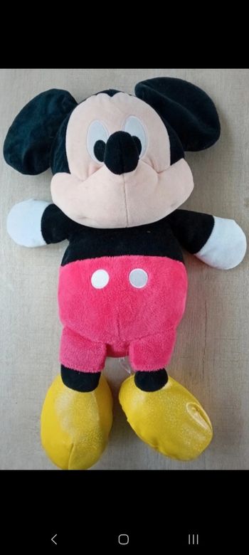 Grande peluche mickey