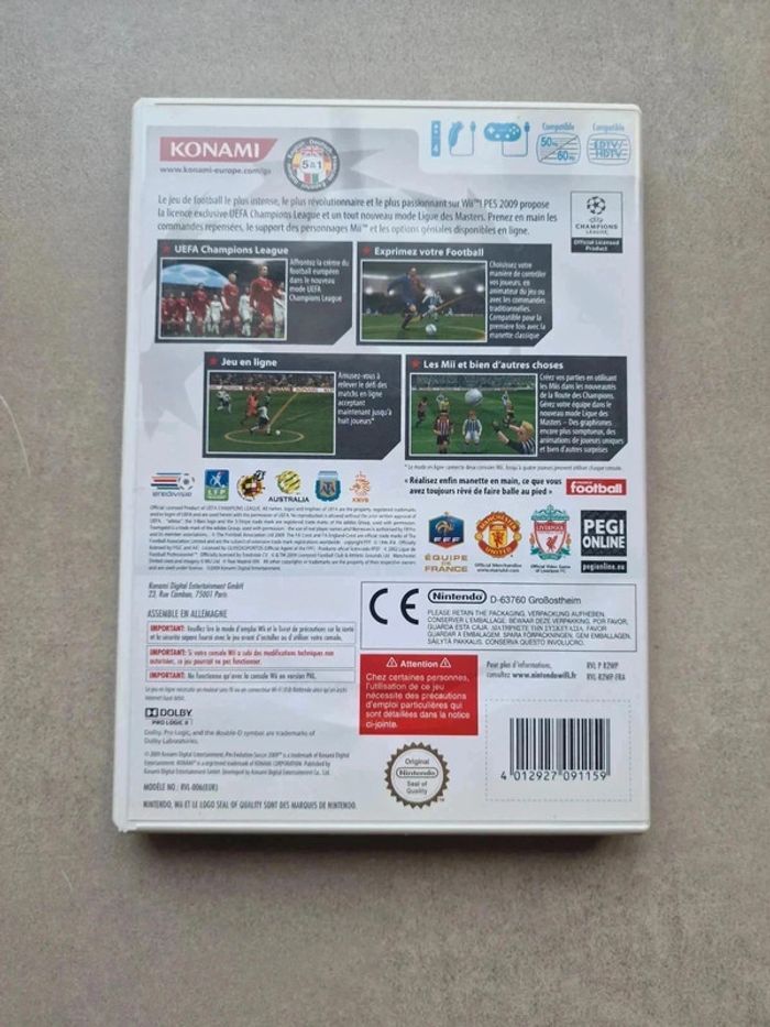 PES 2009 Wii - photo numéro 2