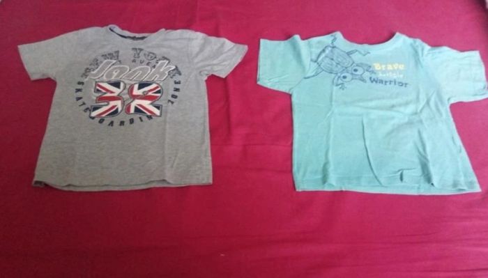 8 t-shirts manche courte garçons en 6 ans - photo numéro 3