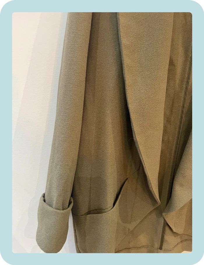 Veste blazer fin Kaki Pimkie - photo numéro 2