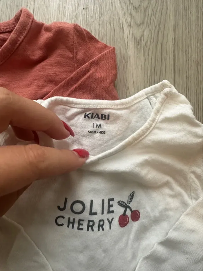 Lots de 2 t-shirt manches longues Kiabi et verbaudet - photo numéro 2