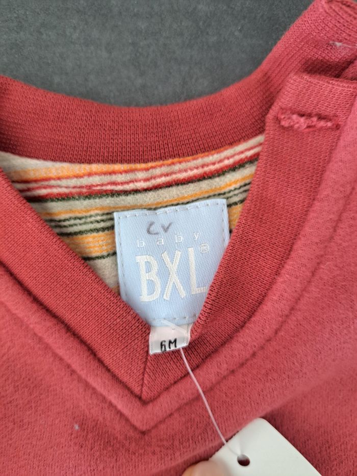 Pull polaire rose 6m - photo numéro 2