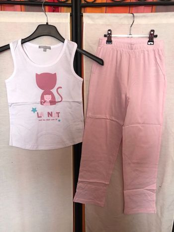Lot de 2 pyjamas en jersey T 8 ans