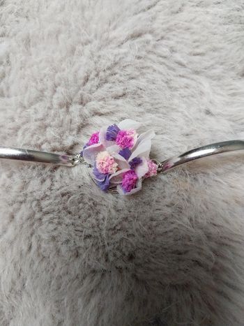 Bracelet fleurs séchées