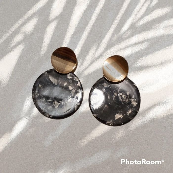 Boucle d'oreilles ronde