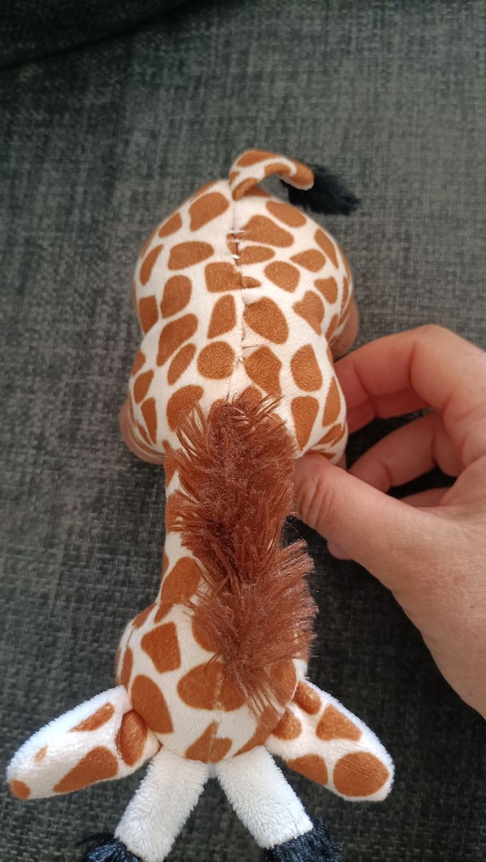 Peluche girafe zappi co - photo numéro 4