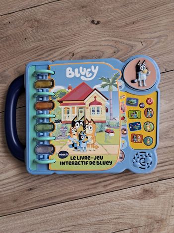 Livre bluey interactif vtech