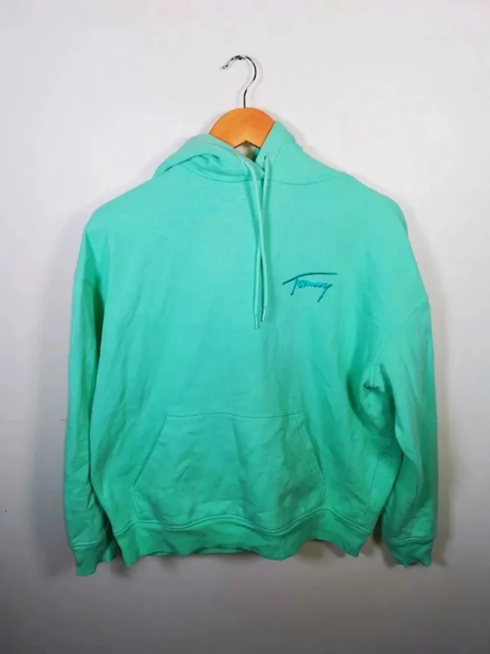 C29 sweat menthe Tommy Hilfiger XS