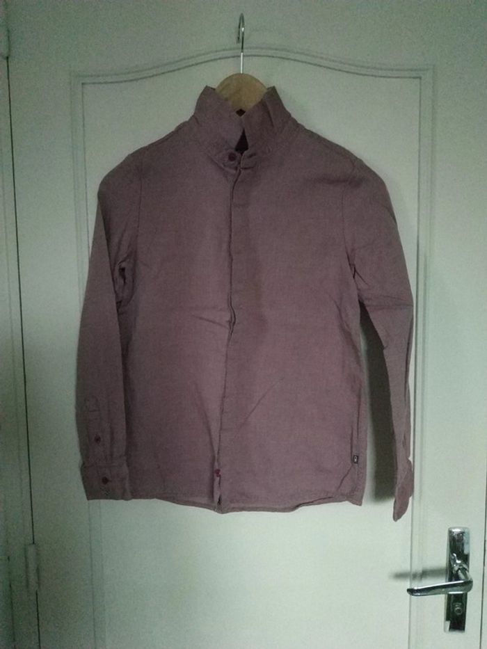 Chemise bordeaux Okaïdi 12 ans