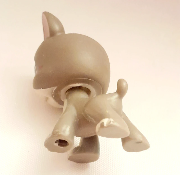 Figurine Littlest Pet Shop Boston Terrier gris - photo numéro 2