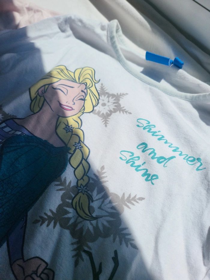 Pyjama elsa reine des neiges 4 ans - photo numéro 7