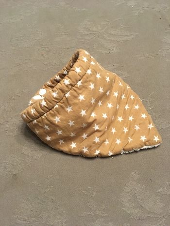 Bavoir bandana, 0-6 mois, créatrice.