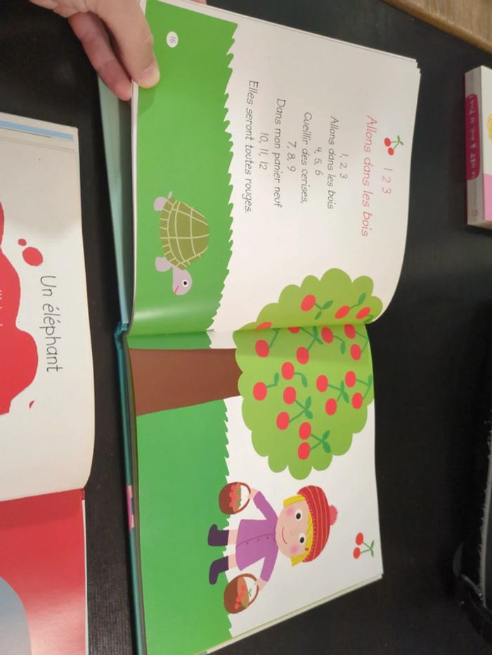 Lot livres rondes chansons berceuses comptines bébé enfant avec CD musique - photo numéro 4