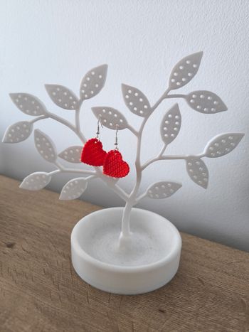 Boucles d'oreilles impression 3D 