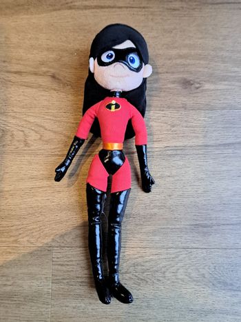 Peluche violette indestructible