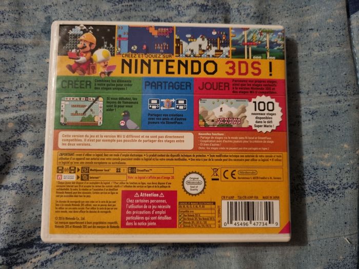 Jeu 3DS Super Mario Maker - photo numéro 2