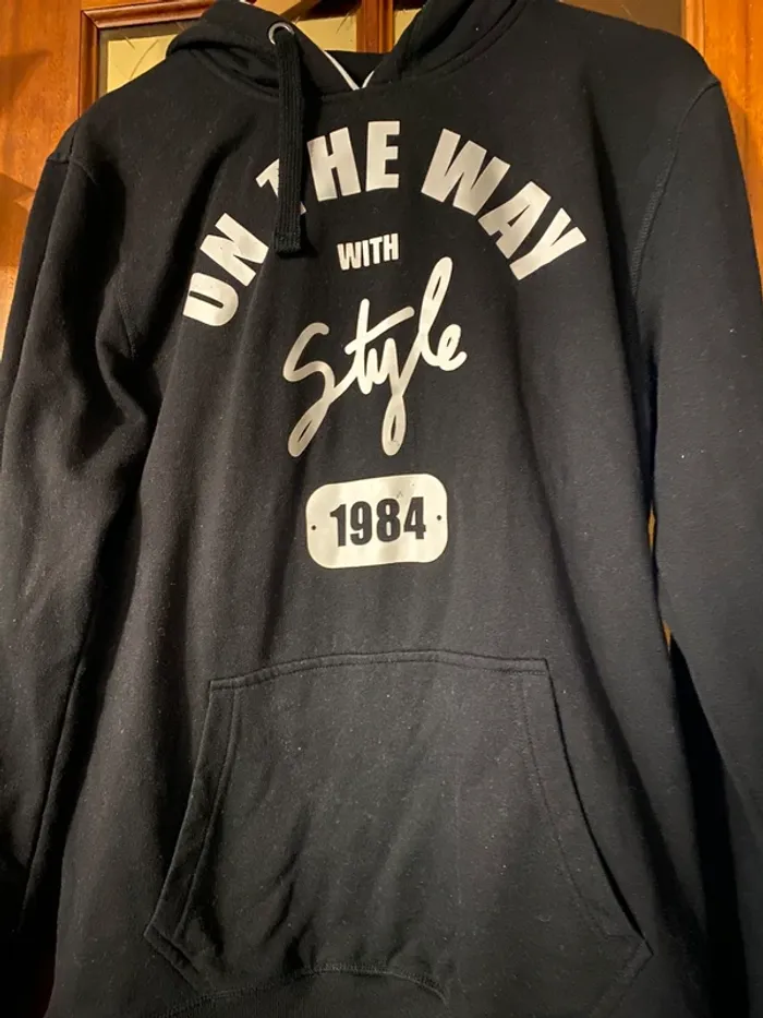 Sweat à capuche homme taille L
