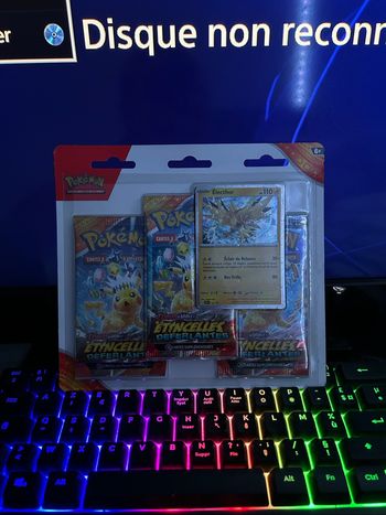 Tripack triple illustrations étincelle déferlante