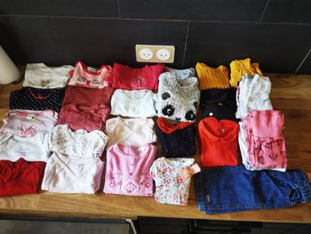 Lot 34 pièces bébé fille 6 mois