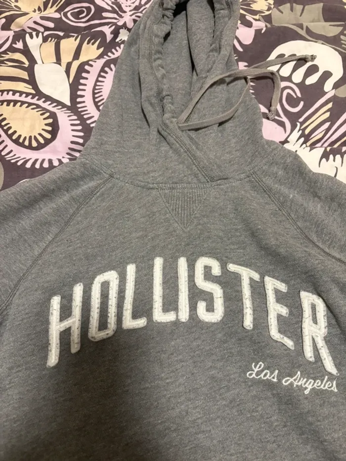 Lot de 2 sweats à capuche hollister taille s - photo numéro 5
