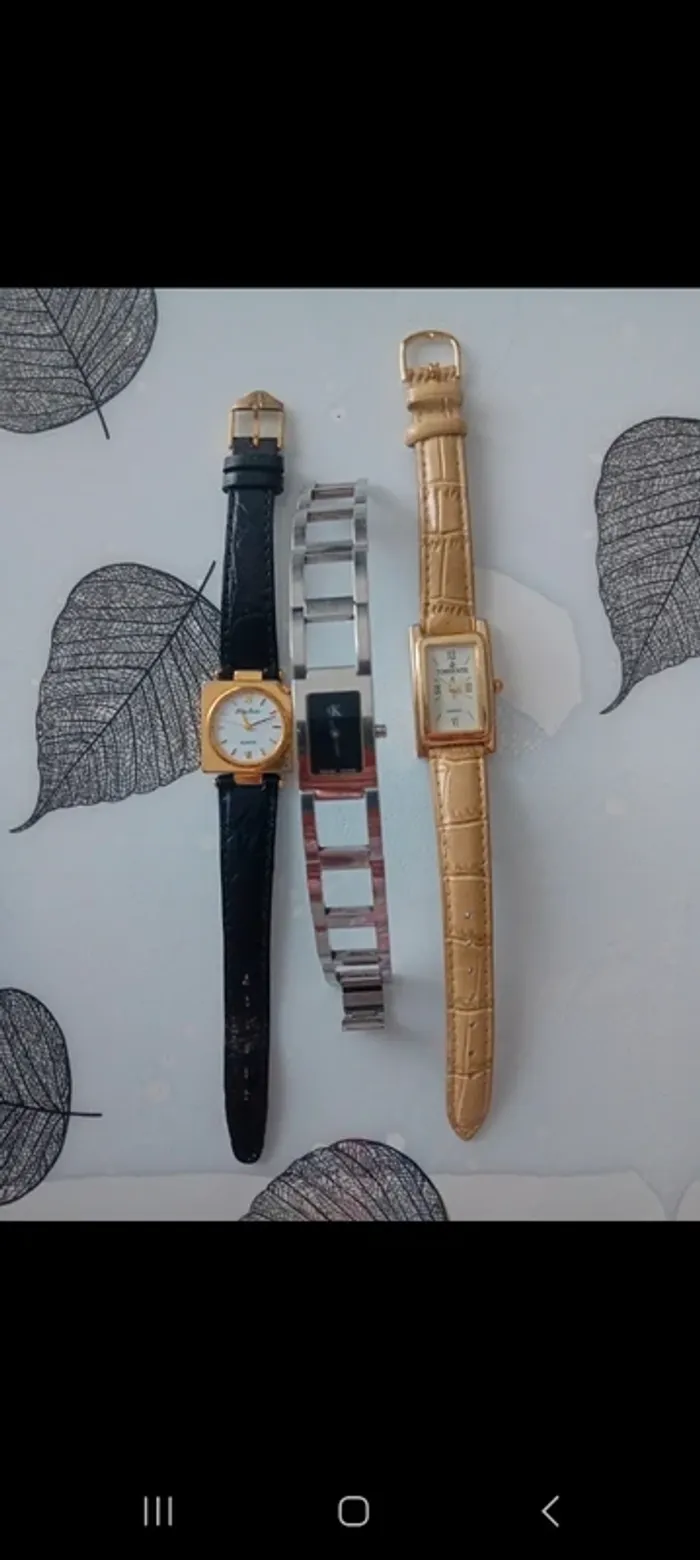 Lot de 3 montres