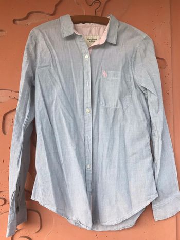 Chemise Abercrombie & Fitch M rayures noires