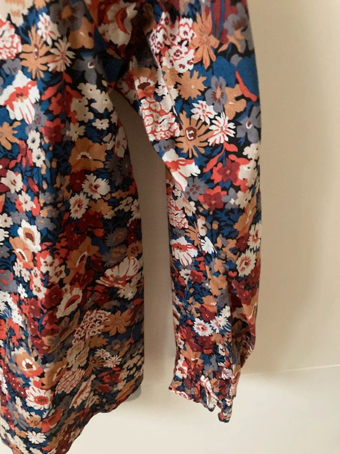 Blouse en Liberty Thorpe avec pince Aline et ses bobines - photo numéro 13