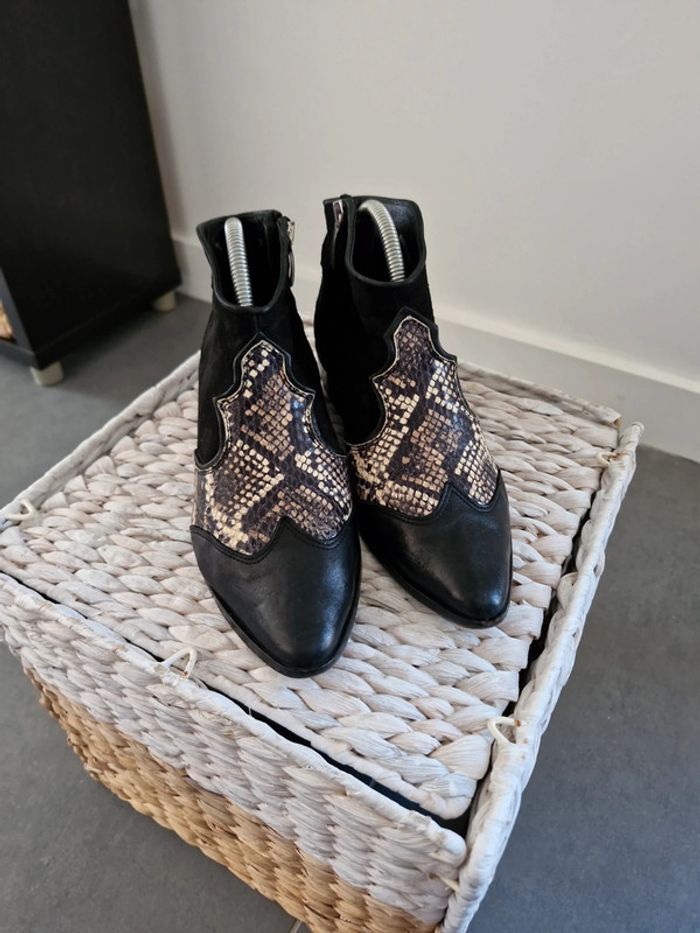 Bottines IKKS python - photo numéro 2