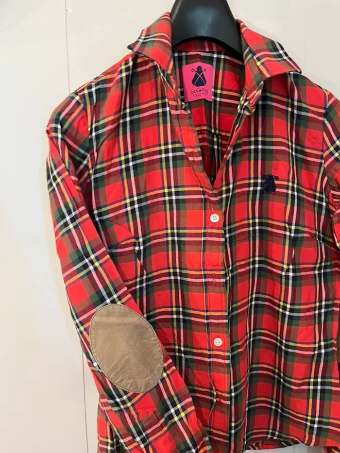 Chemise El Capote – Taille 38/40 – Carreaux écossais - photo numéro 4