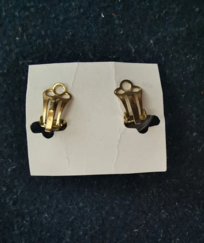 Boucles a clips nacrées - photo numéro 3