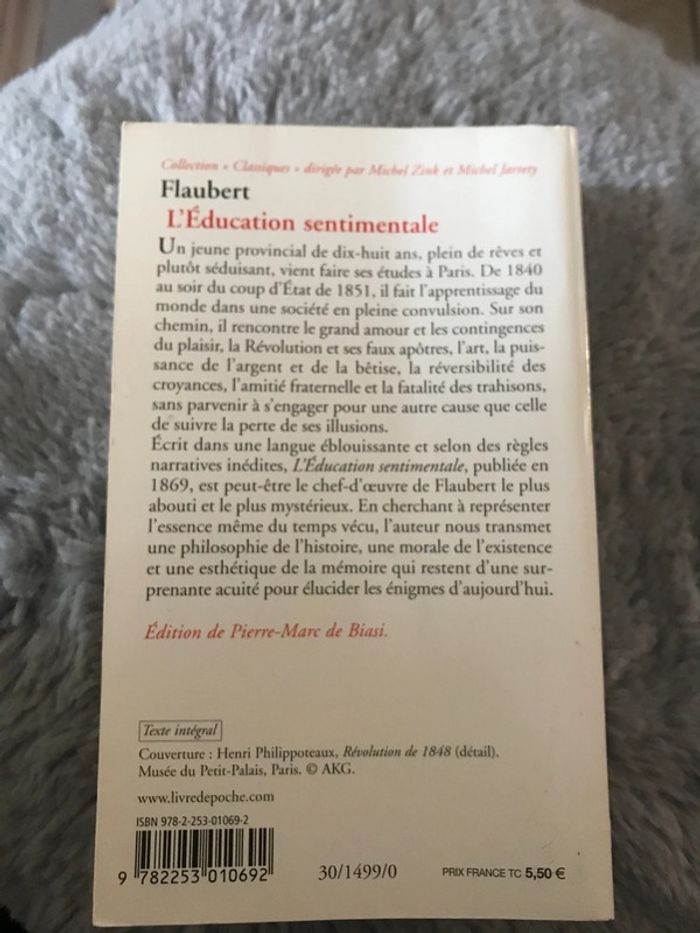 Livre L’éducation sentimentale - photo numéro 2