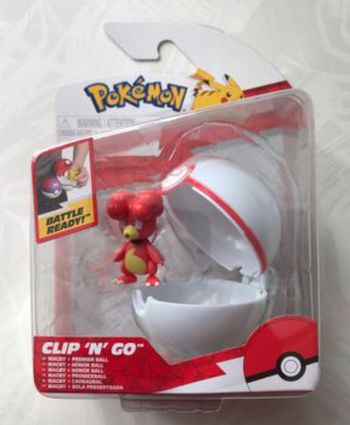 Pokéball Figurine Clip N Go Magby